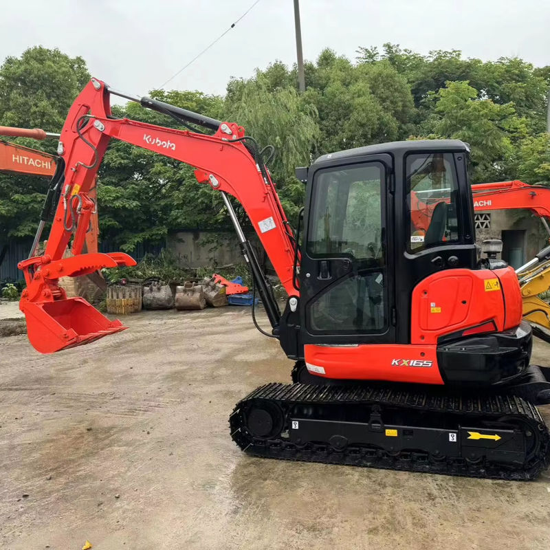 Preço baixo escavadeira usada 6.5Ton hidráulica KUBOTA KX165 escavadora KUBOTA165 escavadoras usadas original Japão para venda