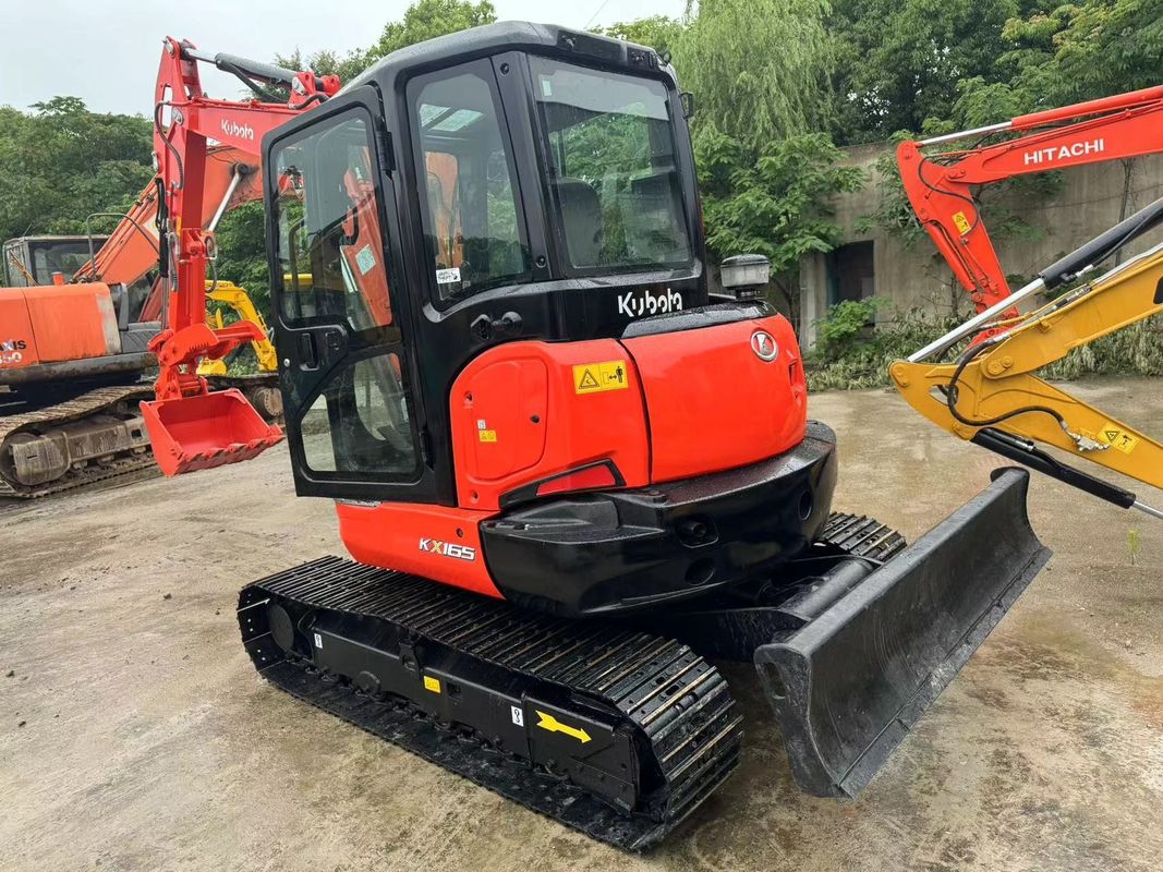 Preço baixo escavadeira usada 6.5Ton hidráulica KUBOTA KX165 escavadora KUBOTA165 escavadoras usadas original Japão para venda