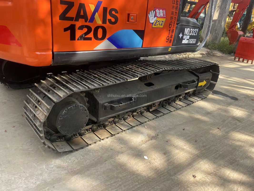 cor laranja usado Hitachi zx120/segunda mão Hitachi zx120 com preço barato à venda