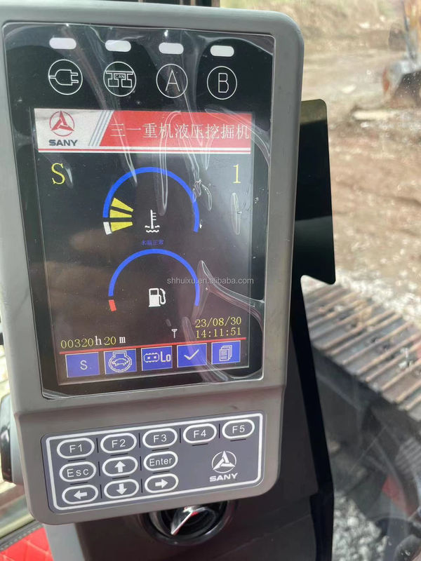 Excavadora hidráulica de rastreador usada Sany 135 China Brand EPA Certificação Máquina de construção
