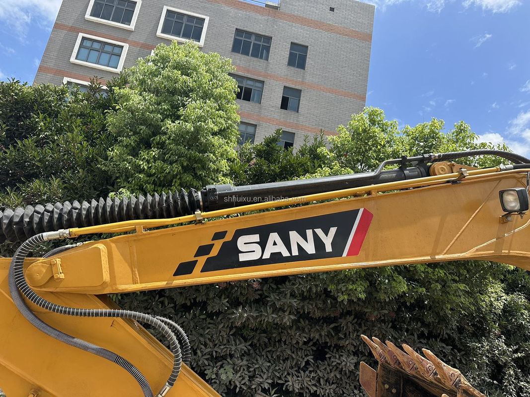 Excavadora hidráulica de rastreador usada Sany 135 China Brand EPA Certificação Máquina de construção