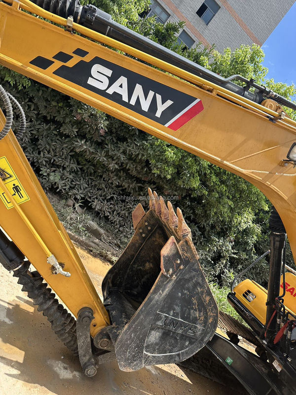 Excavadora hidráulica de rastreador usada Sany 135 China Brand EPA Certificação Máquina de construção
