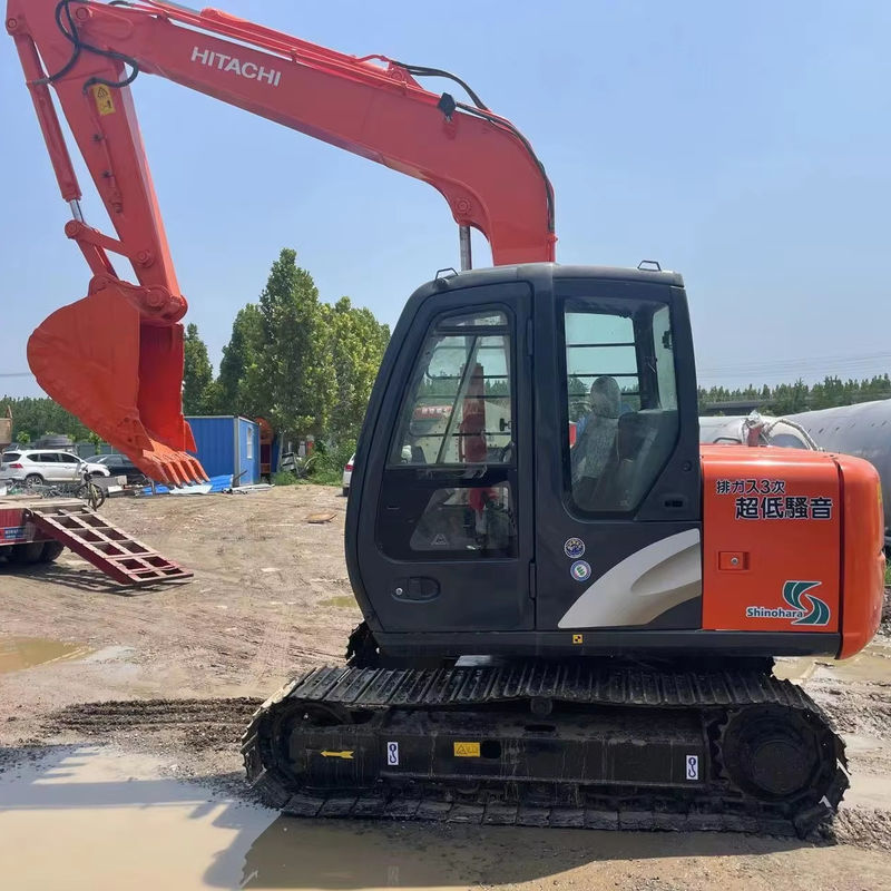 Hitachi Zx70 Usado Hitachi Excavator 7 toneladas Usado Excavator Crawler 0,33m3