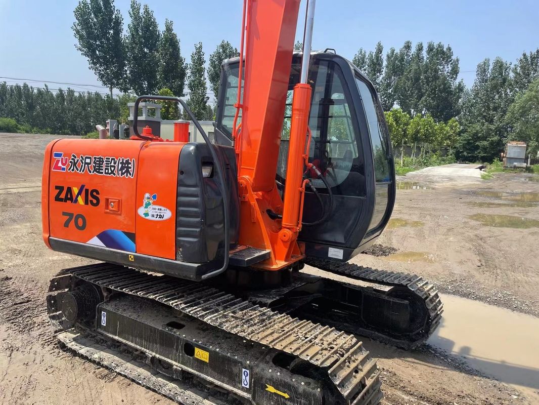 Hitachi Zx70 Usado Hitachi Excavator 7 toneladas Usado Excavator Crawler 0,33m3