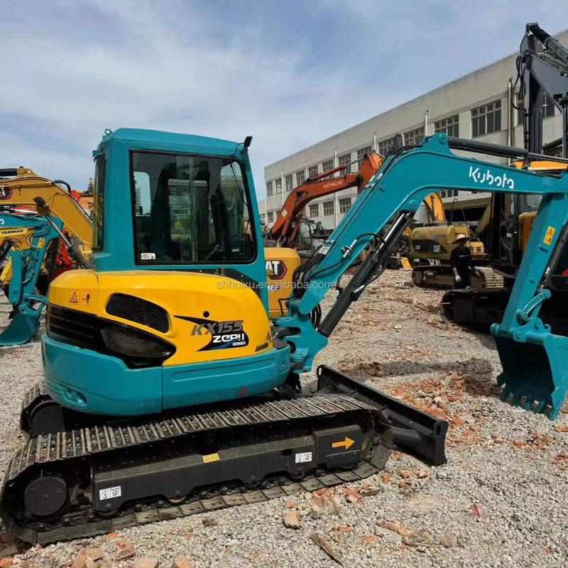 5.5 toneladas Mini Excavadora Usada Kubota Kx155 Original Japão Crawler Digger