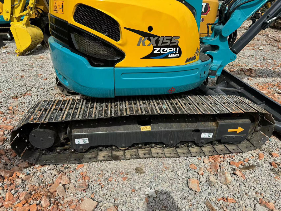 5.5 toneladas Mini Excavadora Usada Kubota Kx155 Original Japão Crawler Digger