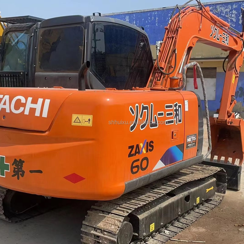 6000KG Zx60 Usado Hitachi Excavator Cor Original Usado Hitachi Mini Excavator