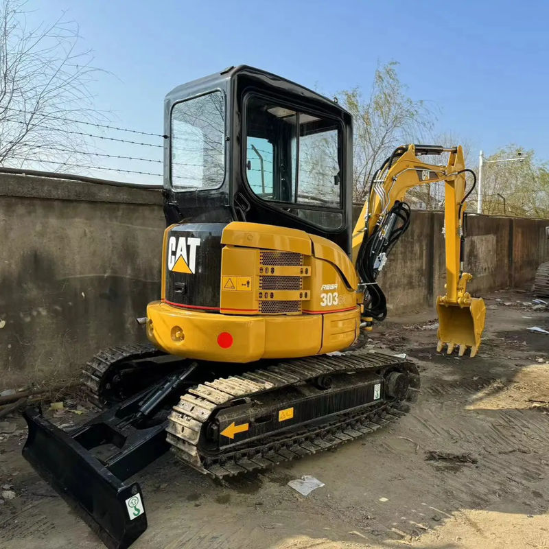 Excavadora de alta potência Excavadora elétrica usada CAT 303CR Alta qualidade e baixo preço
