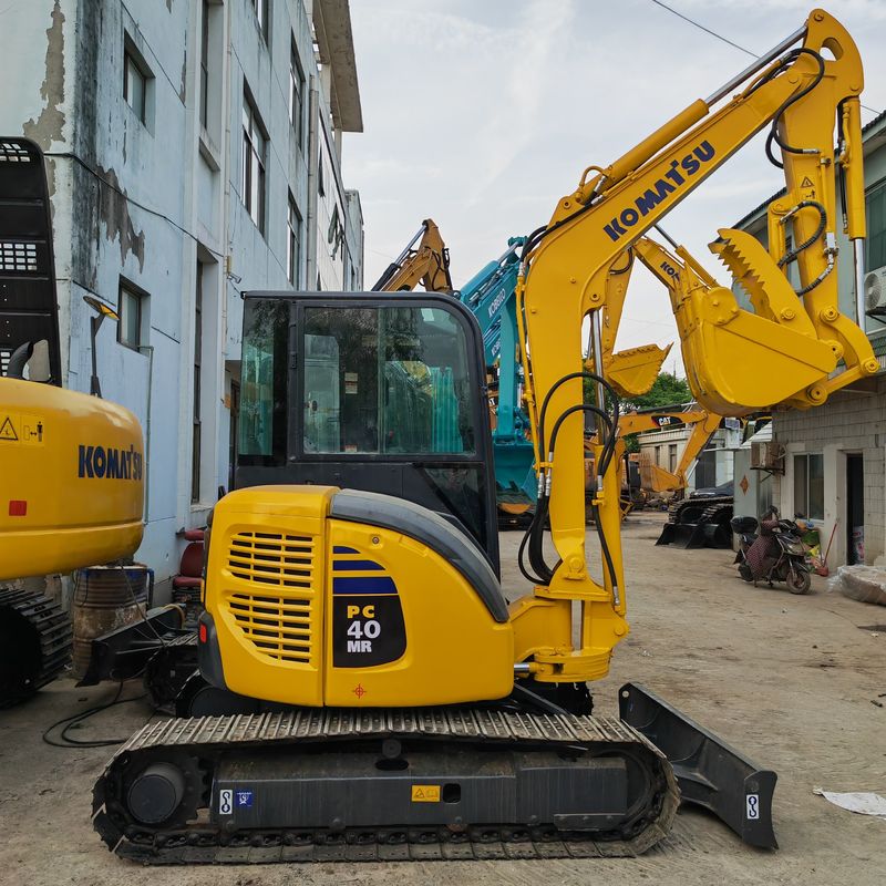 Mini escavadeira usada Komatsu PC40MR pequena escavadora máquinas usadas mini escavadoras raspador preço de fábrica Komatsu PC40MR