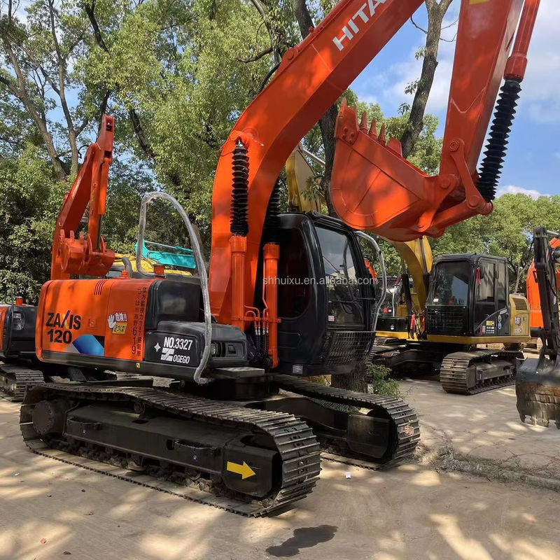Excavadora japonesa usada Hitachi Zx120 Hitachi Zx130 12,2 toneladas 0,52m3 Capacidade de balde