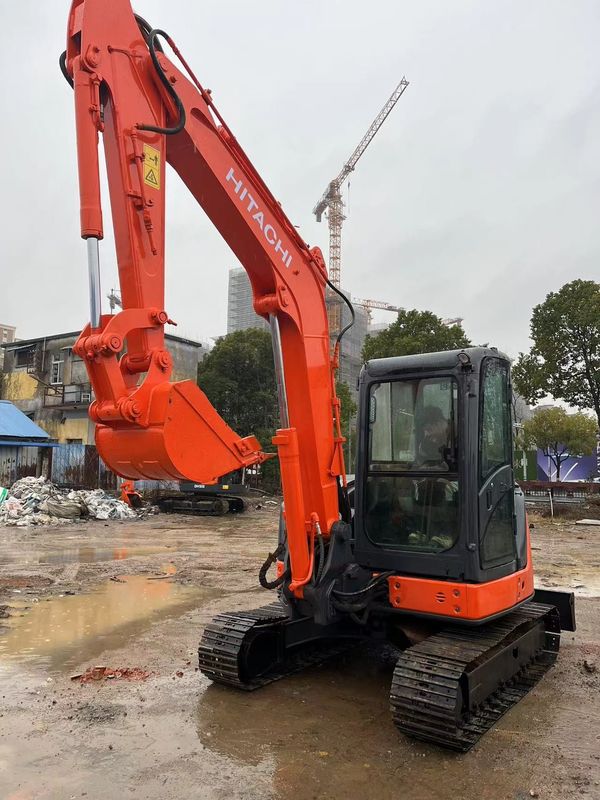 5500kg Mini Excavatora Usada Hitachi Zx50u Excavatora de segunda mão Cor Original