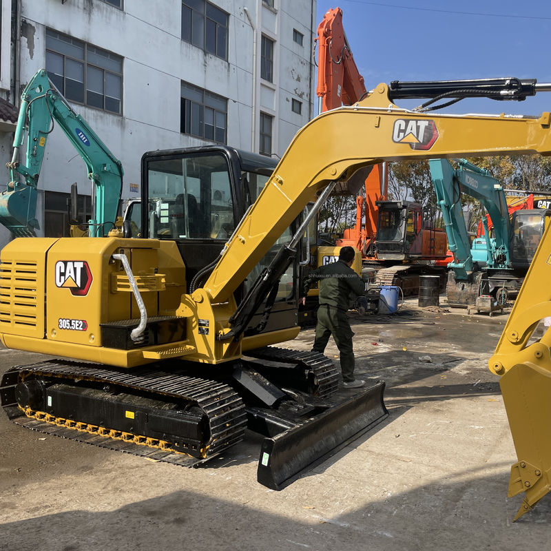 Super Valor Experiência Excavadora usada CAT 305.5 CAT 305.5E2 307d 306 308c mini-excavadora à venda