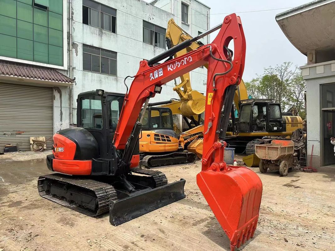 Mini KUBOTA KX165 Escavação de segunda mão Tipo Crawler Movendo