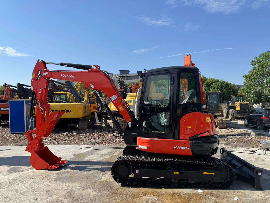 Mini KUBOTA KX165 Escavação de segunda mão Tipo Crawler Movendo