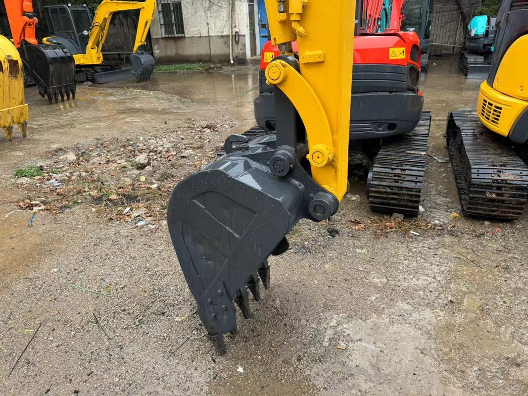Excavadoras pequenas usadas Komatsu PC55MR mini-excavadoras usadas Komatsu 5T máquinas máquinas domésticas limpeza