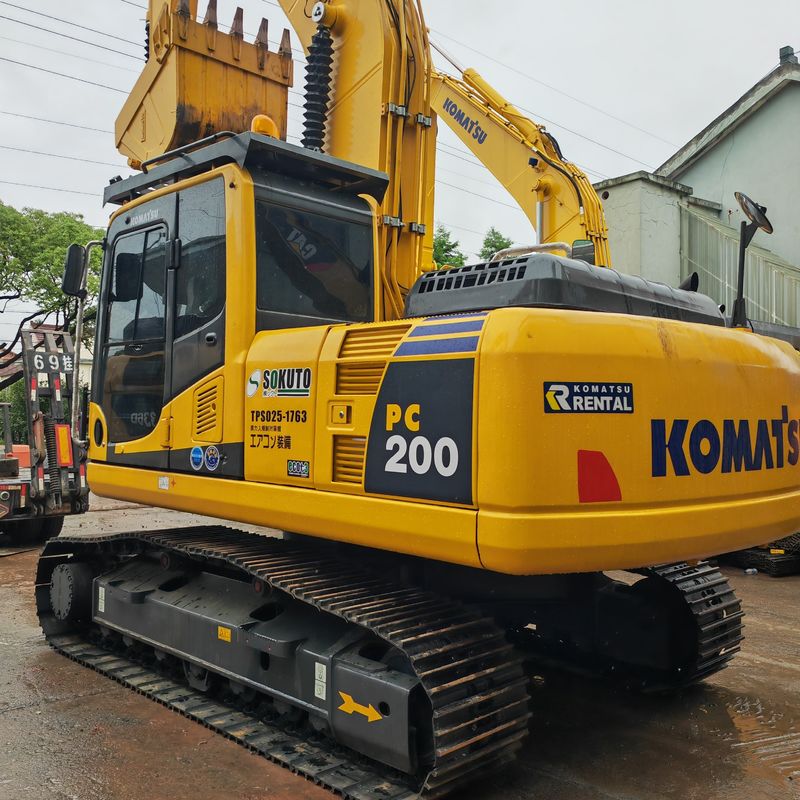 NOVO 90% usado escavadeira de rastreador Komatsu pc200-8 preço de fábrica em estoque melhor qualidade máquinas de construção de segunda mão