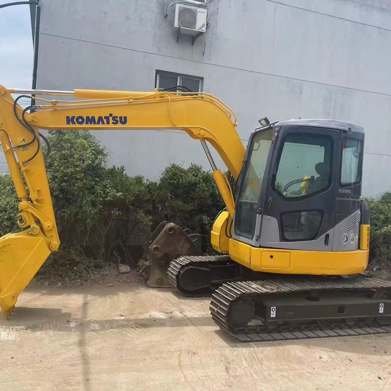 Excavadora usada KomatsoPC70-8 /motor original Comatsu PC70-8 de segunda mão