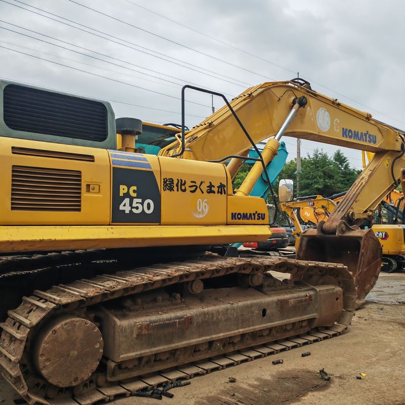 Excavadora de mineração com escavadeira usada Komatsu pc450 máquinas originais do estado Komatsu 45T escavadeira usada em estoque para venda