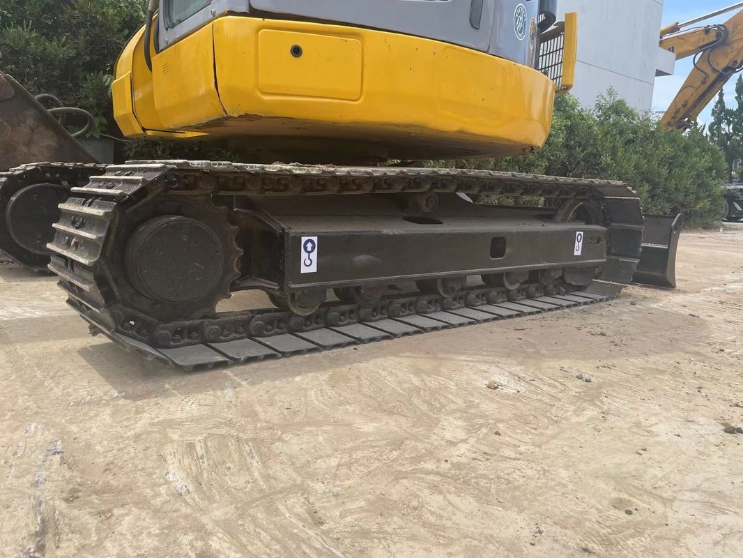 Crawler preço barato escavadeira komatsu pc70-8. horas de trabalho baixas escavadeira usada komatsu pc70-8