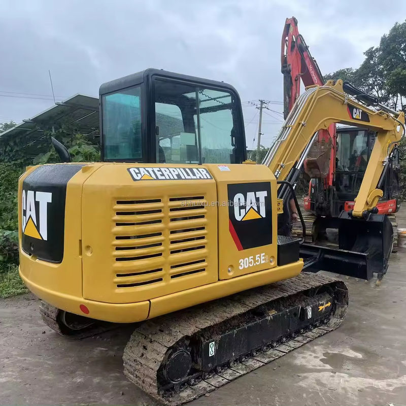 Excavadora usada CAT 305.5 CAT 305.5E2 307d 306 308c mini-excavadora à venda