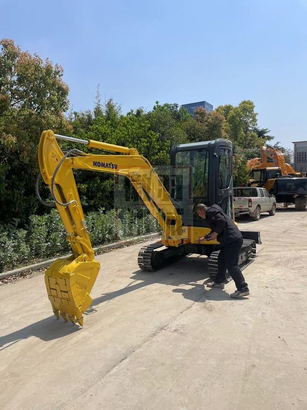 Preço de fábrica mini escavadeira de segunda mão komatsu pc40/excavadora usada de alta potência komatsu pc40