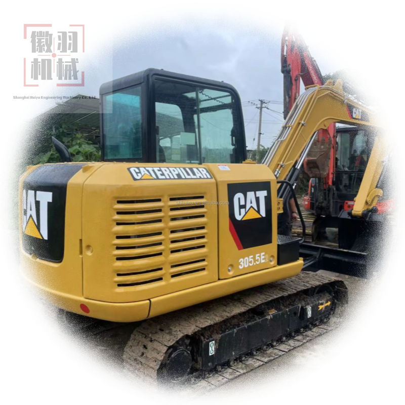 NOVO MODELO Excavadora usada CAT 305.5 CAT 305.5E2 mini-excavadora à venda