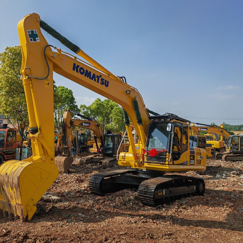 22 toneladas Excavadora usada Komatsu PC 220 8 Segunda mão Komatsu PC220 8