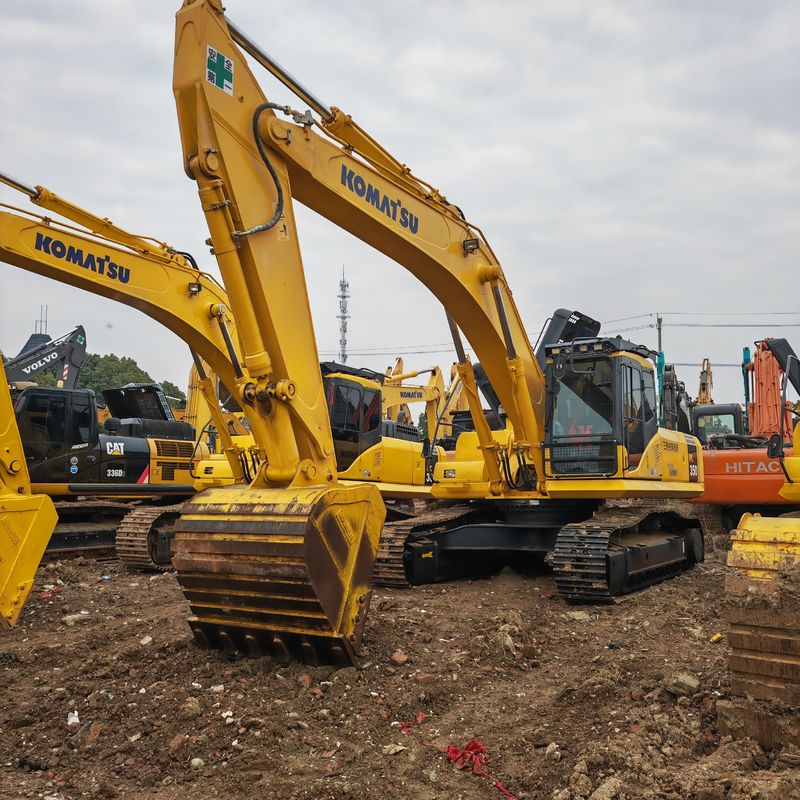 Máquina de 35000KG usada para escavação Komatsu PC350-7 Máquinas de segunda mão