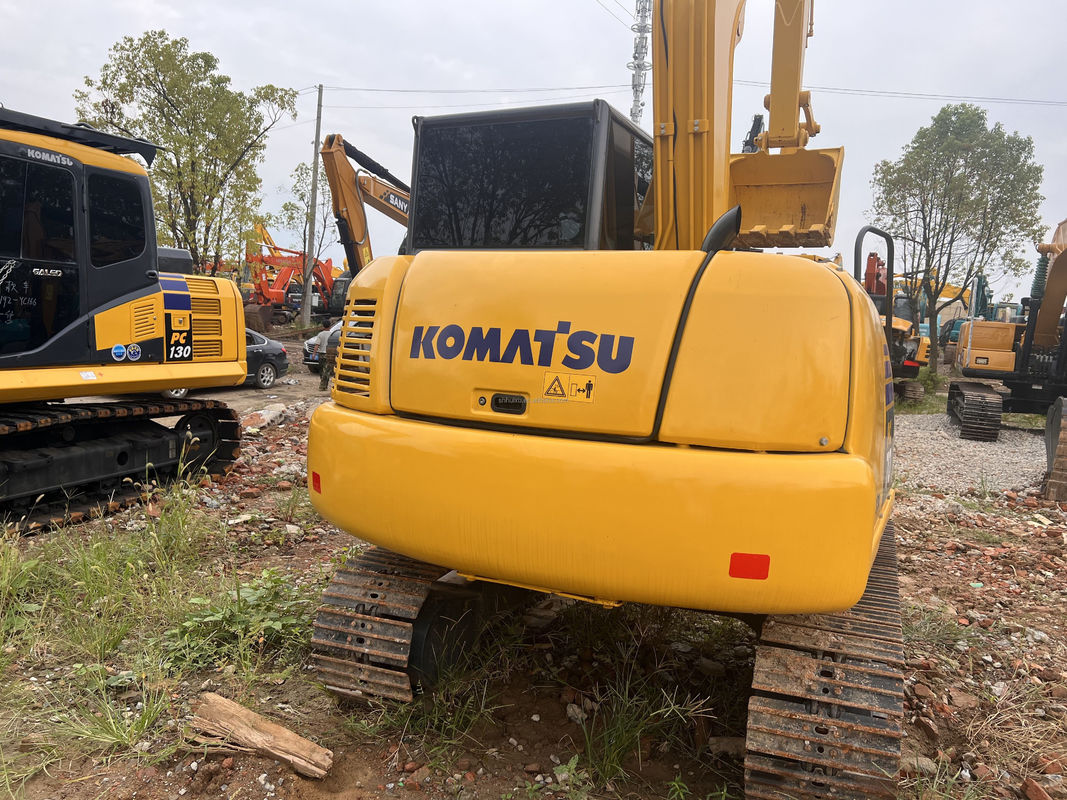 Máquina de escavação média com motor japonês de segunda mão comatsu pc130/comatsu pc130 usada com poucas horas de trabalho à venda
