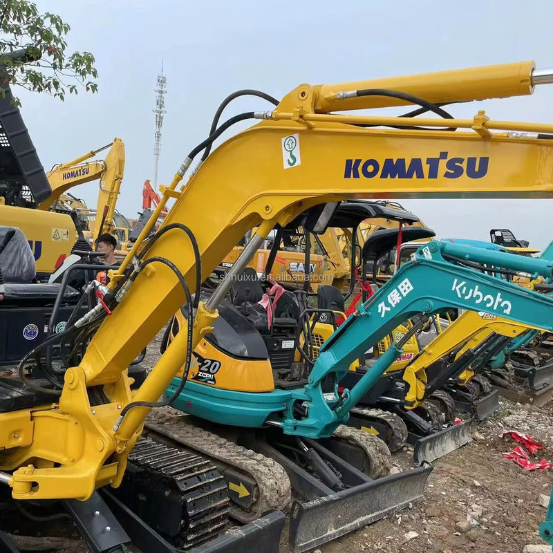 mini escavadeira em estoque usado komatsu pc30/preço baixo usado komatsu mini escavadeira pc30 à venda