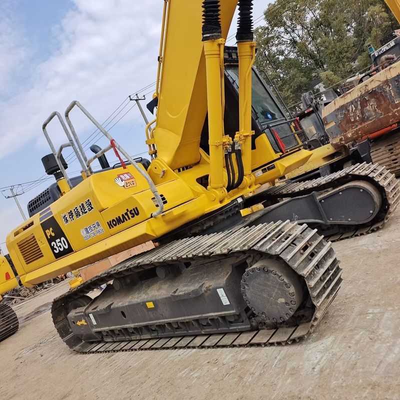 cor original usado escavadeira komatsu pc350-7/excavadeira de segunda mão komatsu pc350-7 à venda