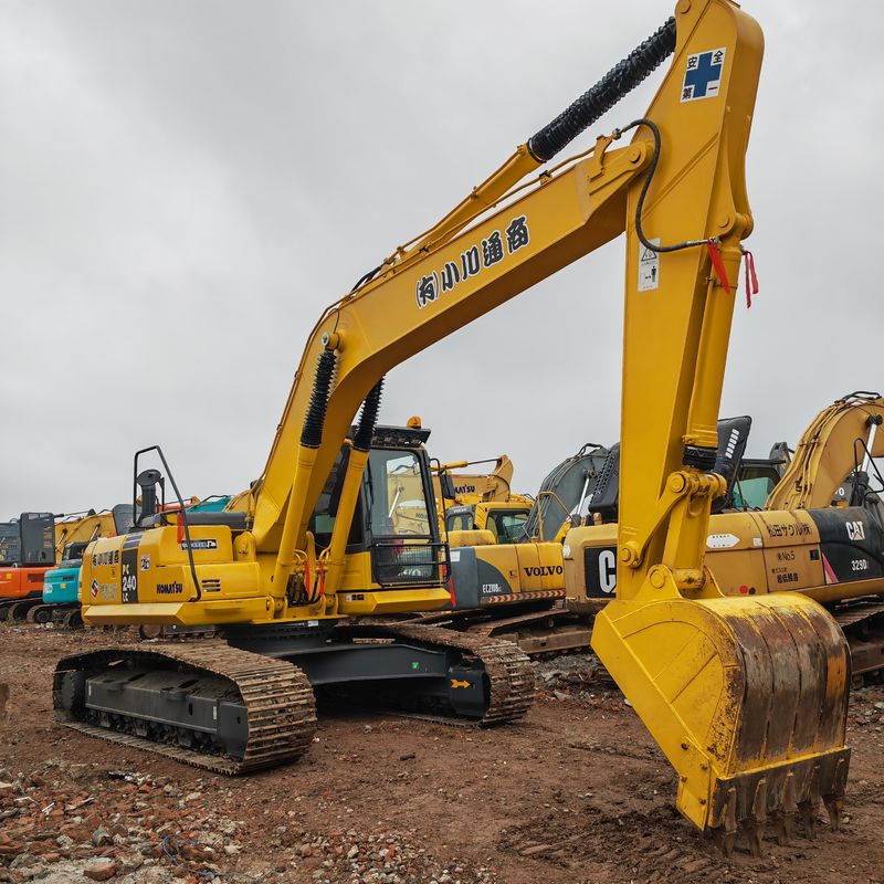 Cor original máquina de escavadeira de segunda mão Komatsu pc240 à venda com preço Leow