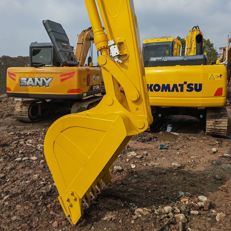 cor original usado escavadeira komatsu komatsu pc120/segunda mão preço baixo escavadeira komatsu pc120