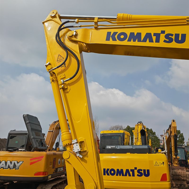 cor original usado escavadeira komatsu komatsu pc120/segunda mão preço baixo escavadeira komatsu pc120