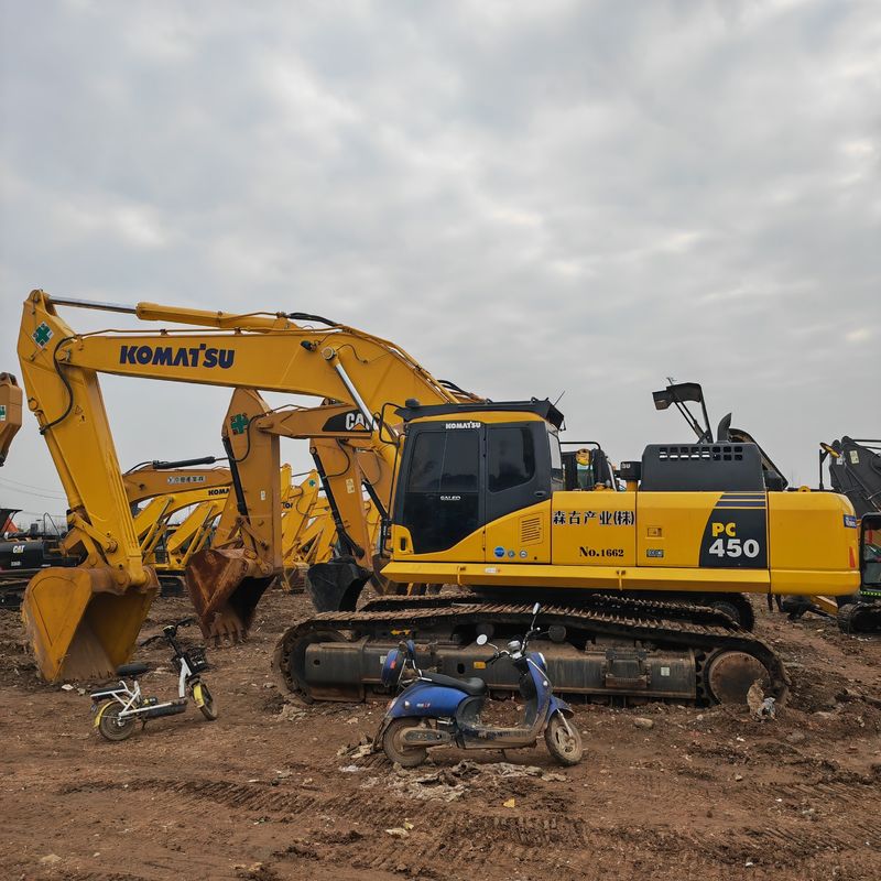 Alta potência de escavação usado grande escavador komatsu pc450/segundo mão komatsu pc450 à venda
