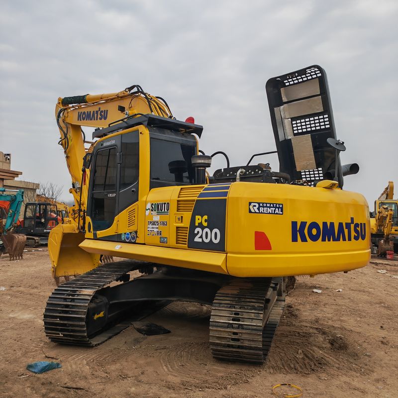 Excavadora usada em estoque KOMATSU PC200-8/PENTADA ORIGINAL DE SECONDA MANHA KOMATSU PC200-8 À VENDA A PREÇO BAIXO