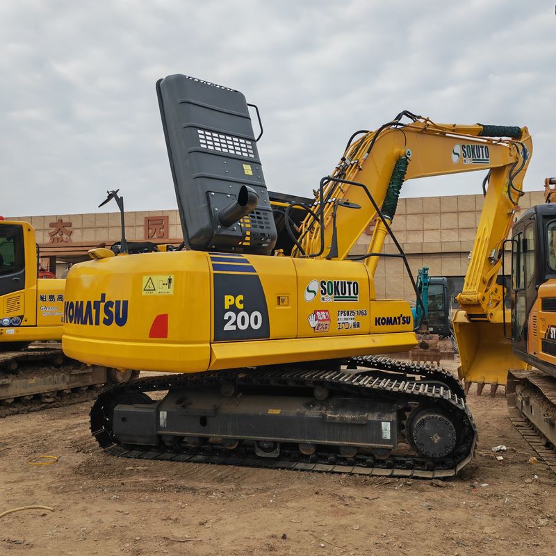 Excavadora usada em estoque KOMATSU PC200-8/PENTADA ORIGINAL DE SECONDA MANHA KOMATSU PC200-8 À VENDA A PREÇO BAIXO