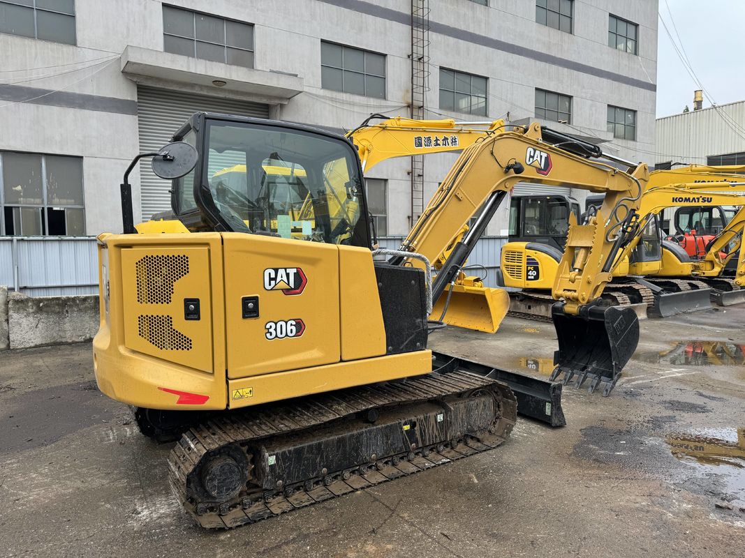Excavadora Caterpillar cat306 307.5 308 usado Japão motor cat 306 certificado EPA