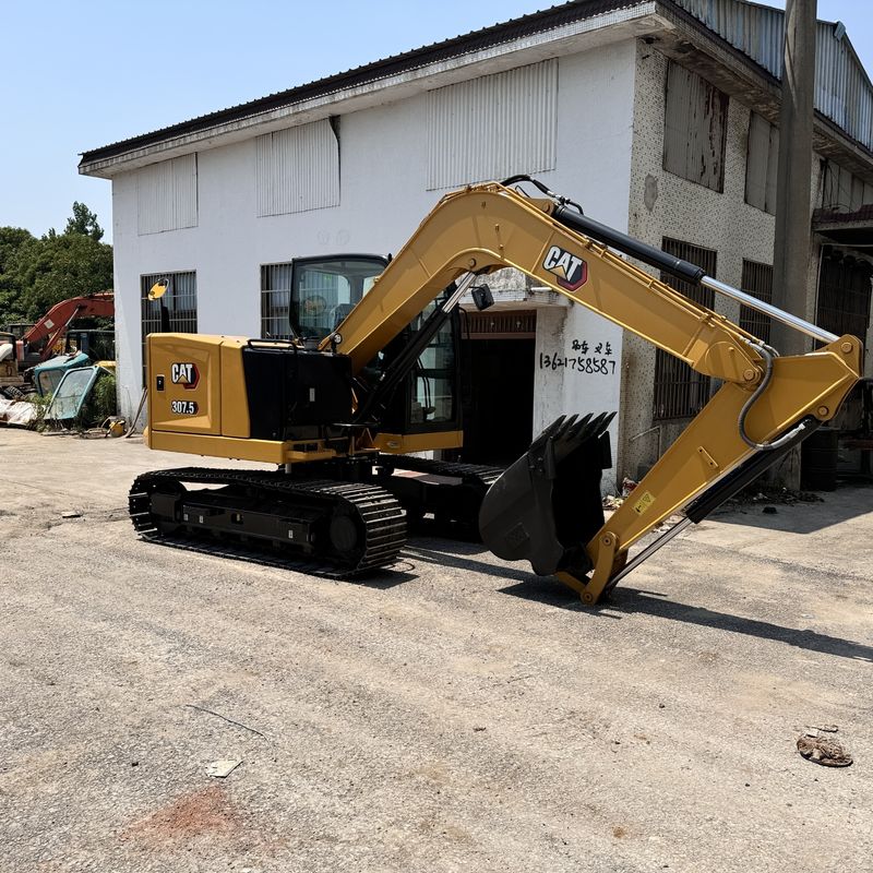 Caterpillar 307.5 usado foi produzido em 2023 /CAT 308 320D 330D 301.7 Min escavadeiras máquinas de construção