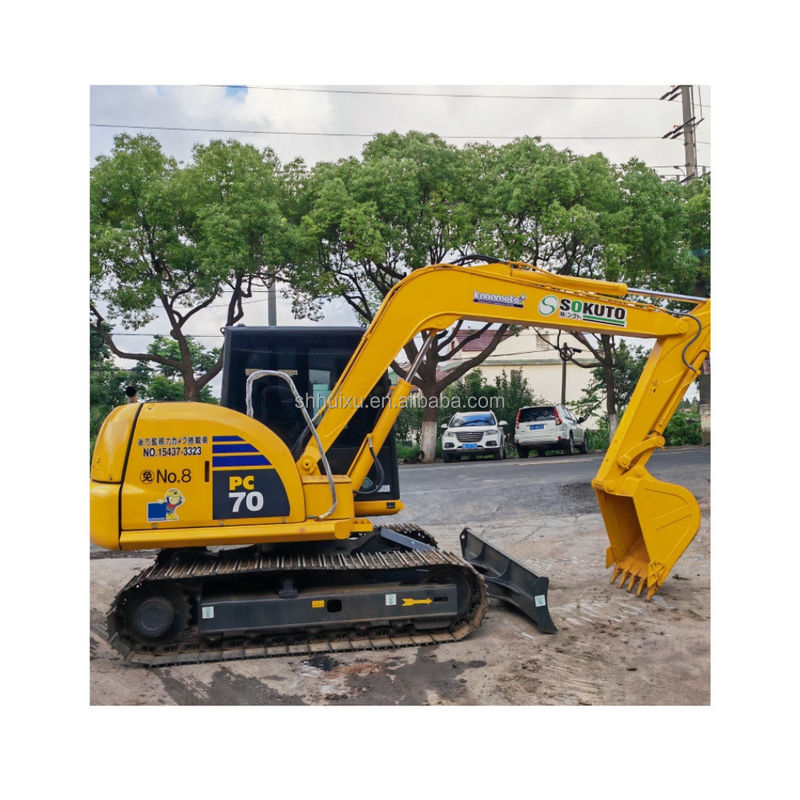 7 toneladas Cor original Excavadora Komatsu Usada Komatsu Pc70 7000KG