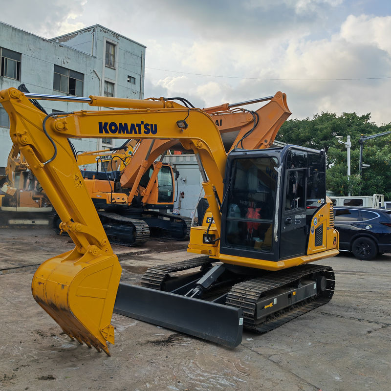 7 toneladas Cor original Excavadora Komatsu Usada Komatsu Pc70 7000KG
