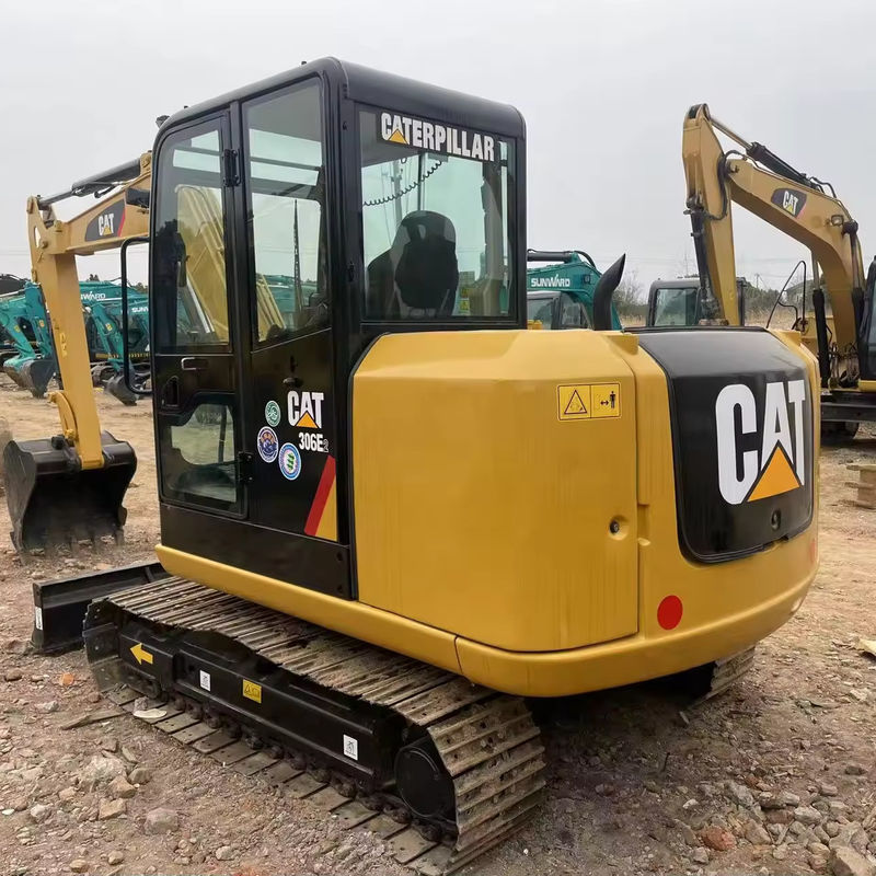 Original do Japão CAT306E 305.5 308E 320D Mini escavadeira usada/ Possuir certificado EPA