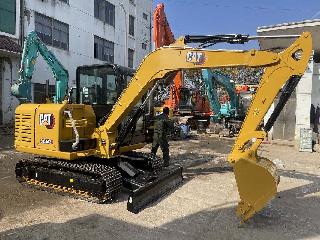 Excavadoras usadas CAT 305.5 307.5 308 320D para venda máquinas de construção de escavadoras de segunda mão