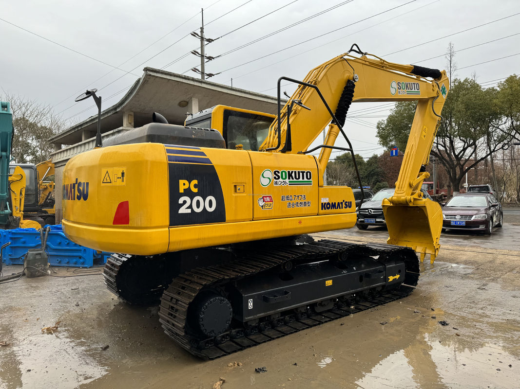 20 toneladas de cor original Excavadora Komatsu Pc200 Excavadora de construção