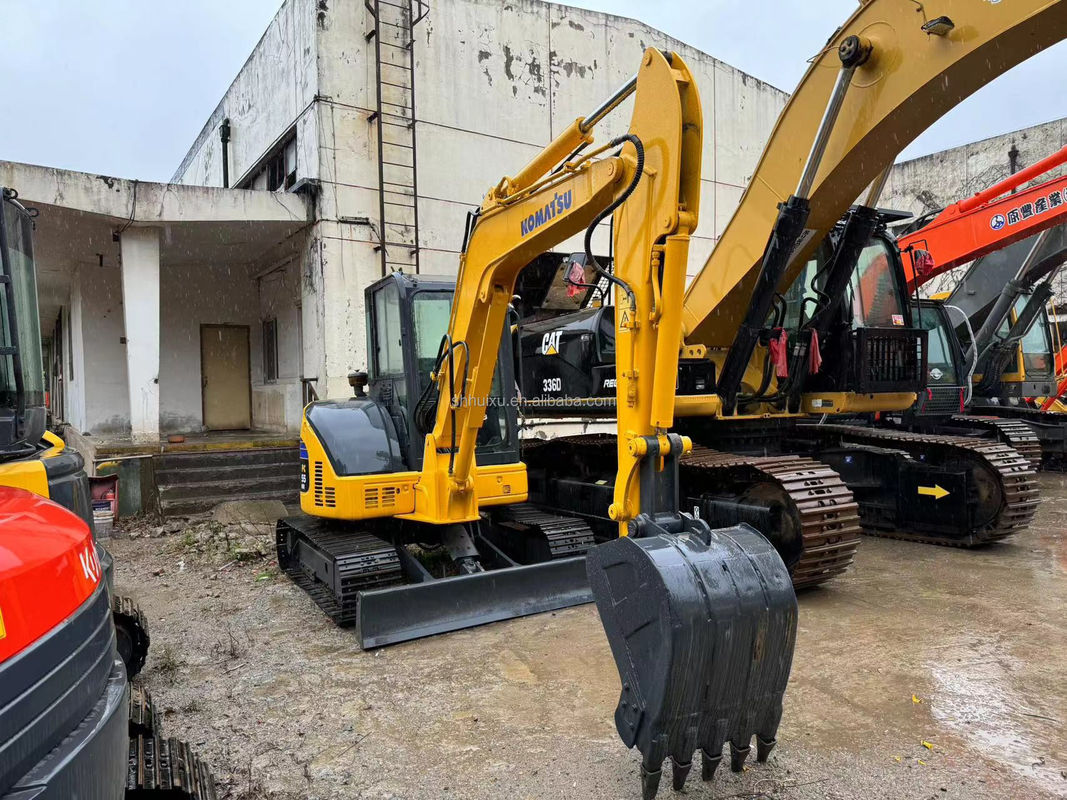 5.5ton mini excavador usado usado komatsu pc55/preço barato alta qualidade usado Komatsu pc55 à venda