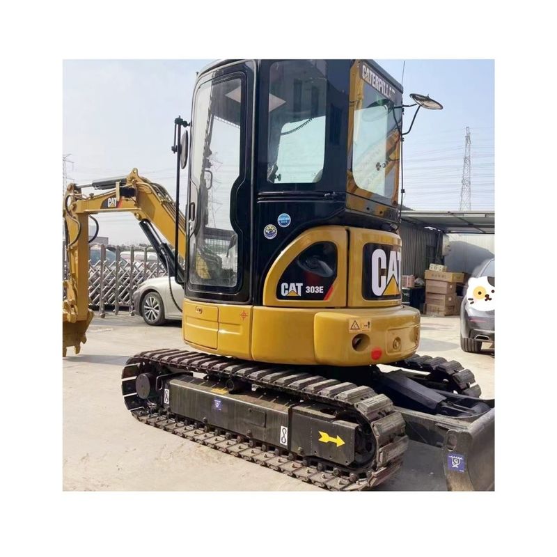 Mini escavadeiras usadas gato 303E 305.5E 306E 320GC/escavadeiras de segunda mão lagostas ferramentas e equipamentos de construção