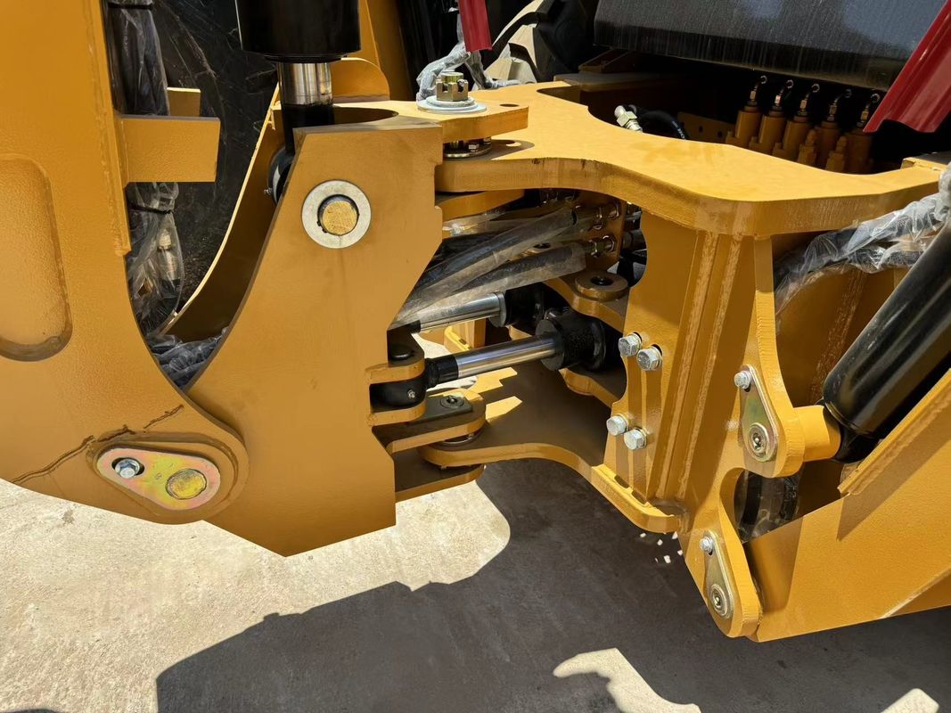 Excavadora usada Caterpillar CAT420F retroescavadeiras ocupado em ambas as extremidades / japonês usado motor de trator em boas condições