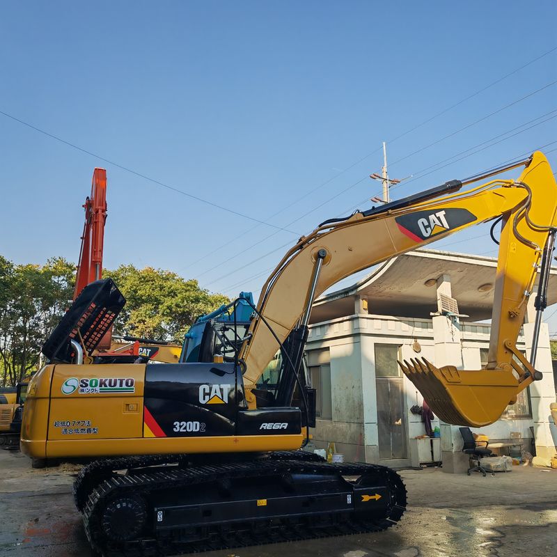 Excavadoras usadas CAT 320D2 320GC 330D Excavadora CAT 320D2 Máquinas de equipamento pesado