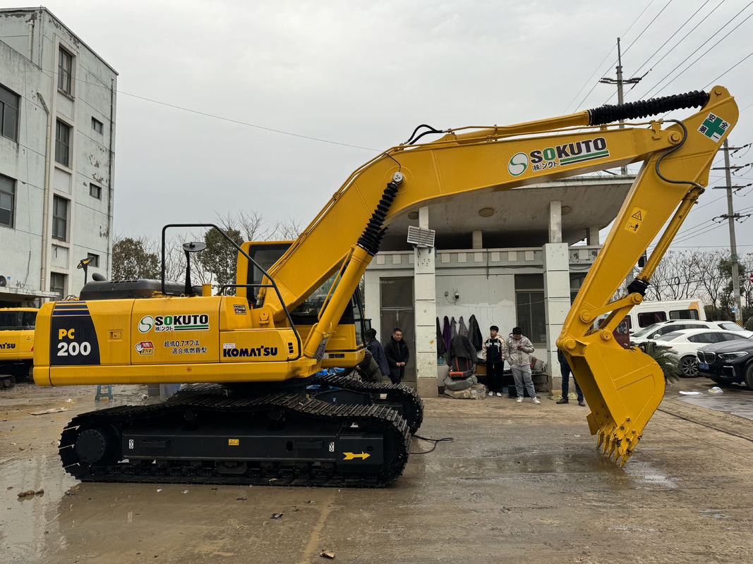 Excavadora de segunda mão de 20 toneladas Komatsu PC200