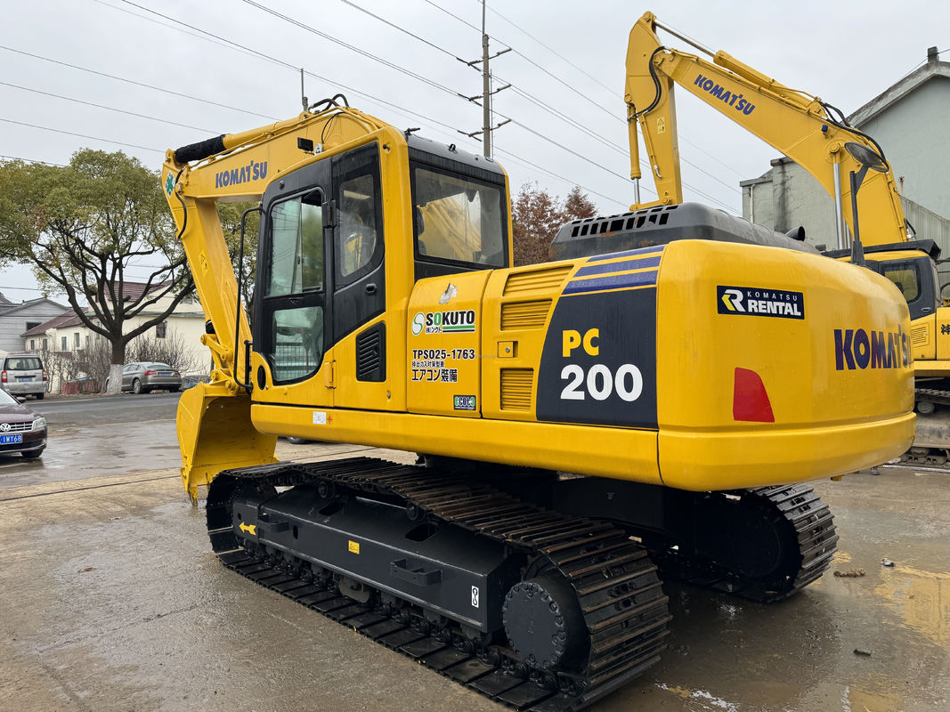 Excavadora de segunda mão de 20 toneladas Komatsu PC200